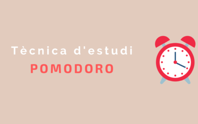 Tècnica d’estudi Pomodoro