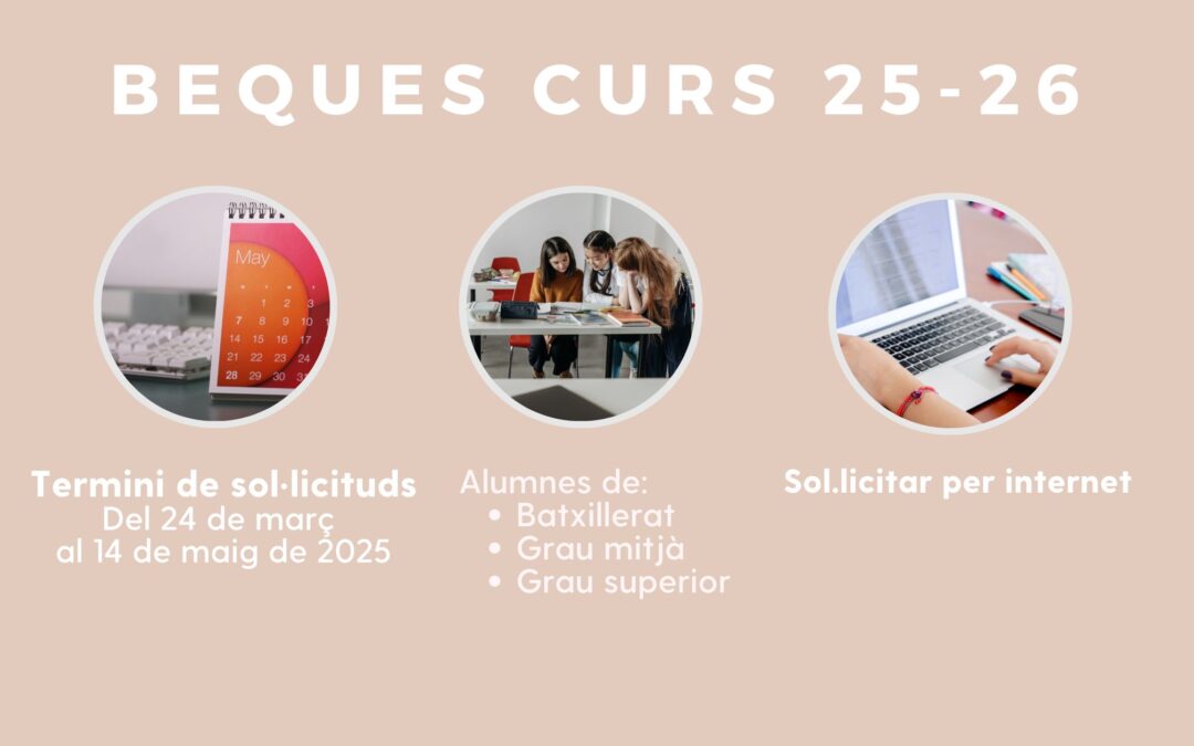 BEQUES – Curs 25-26